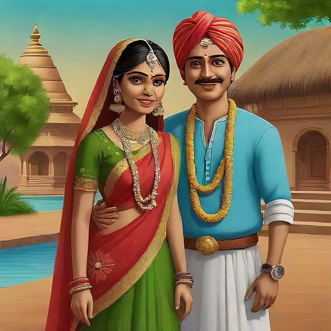 3D cartoon character art